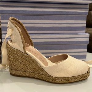 Stuart Weitzman Marguerita Espadrilles Size 6.5C WIDE SIZE